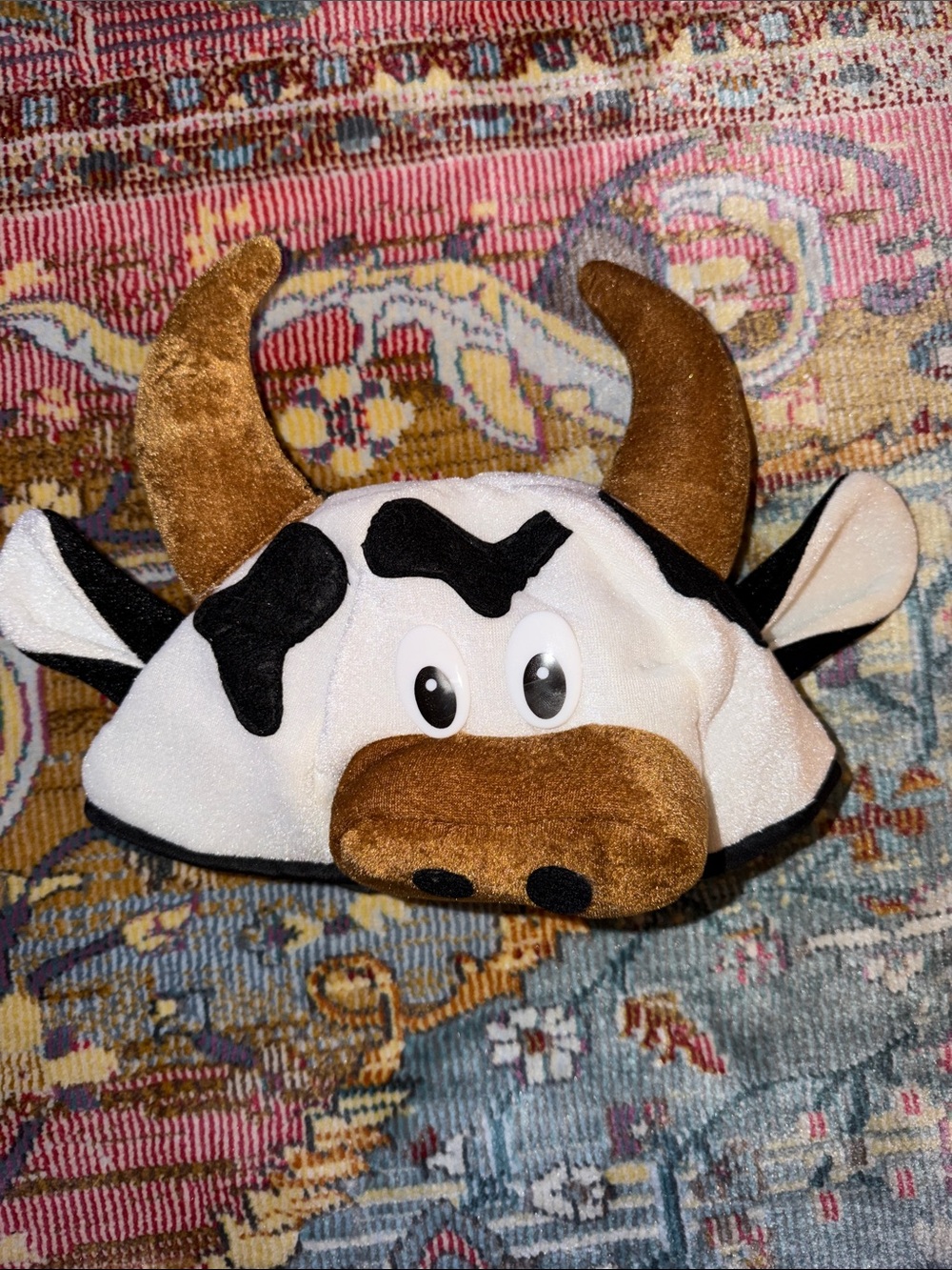 Halloween costume cow hat